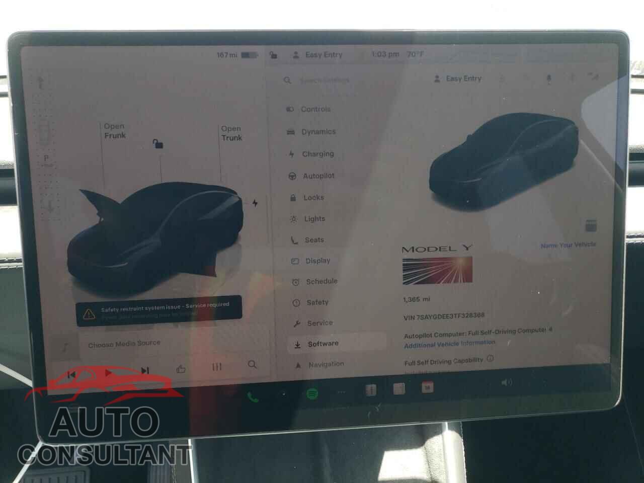 TESLA MODEL Y 2026 - 7SAYGDEE3TF328368
