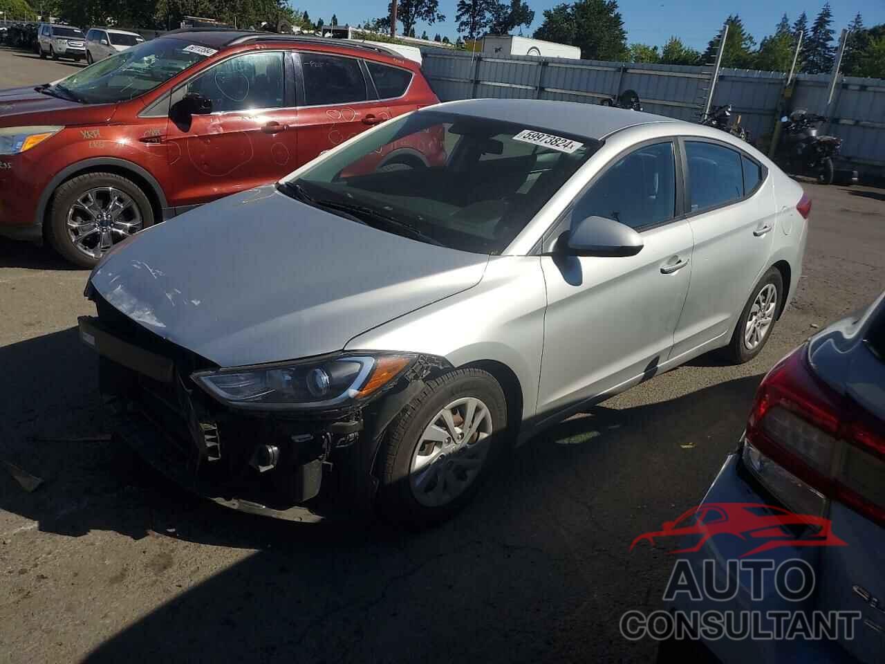 HYUNDAI ELANTRA 2018 - 5NPD74LF5JH272424