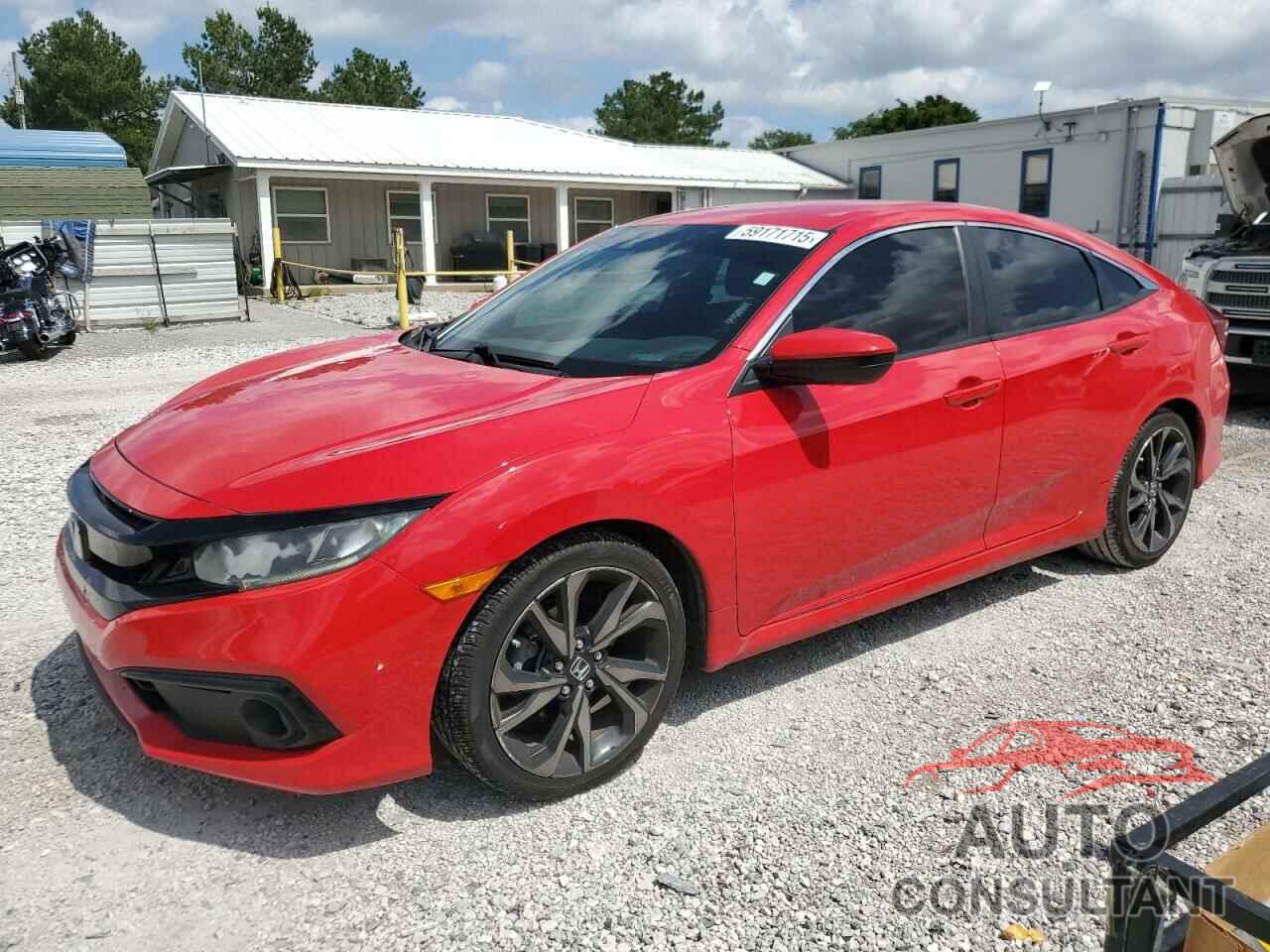 HONDA CIVIC 2019 - 2HGFC2F8XKH535055