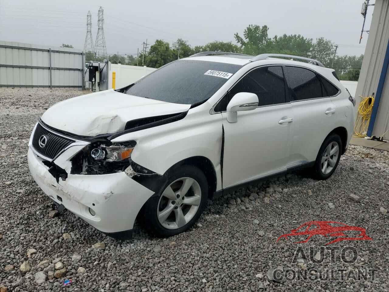 LEXUS RX350 2011 - 2T2BK1BA1BC103110