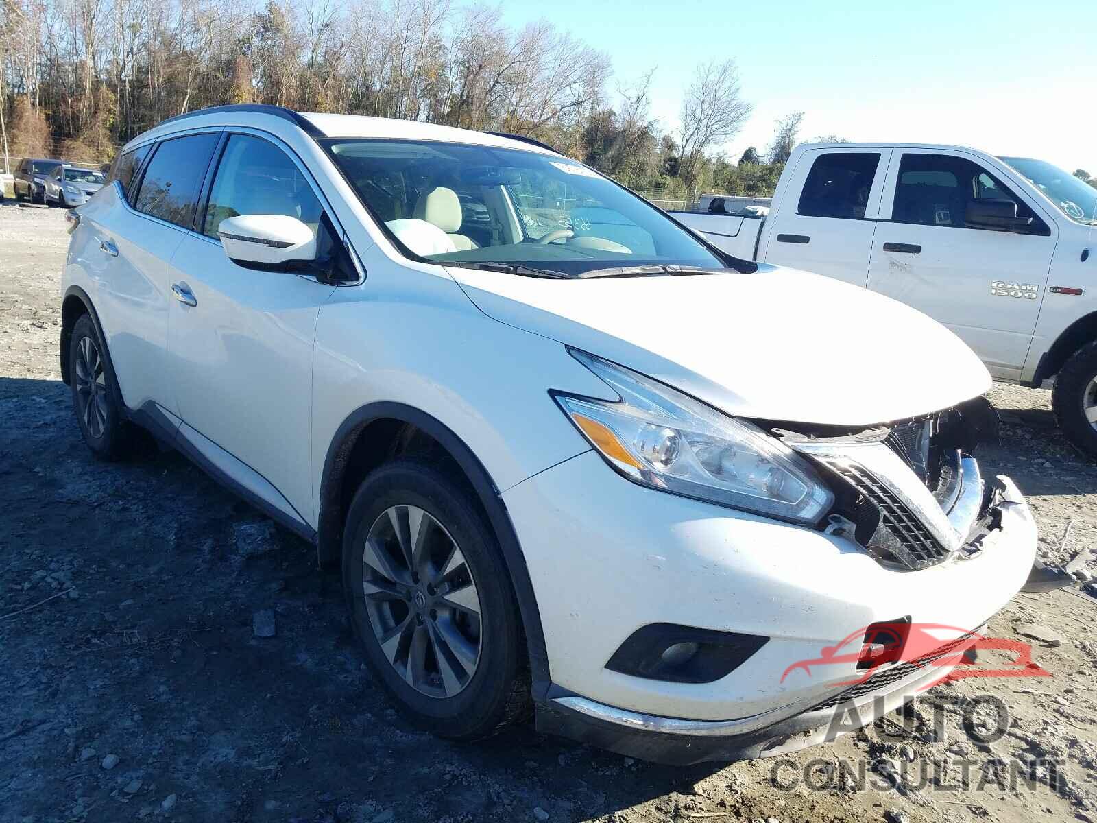 NISSAN MURANO 2016 - 5N1AZ2MG0GN170509