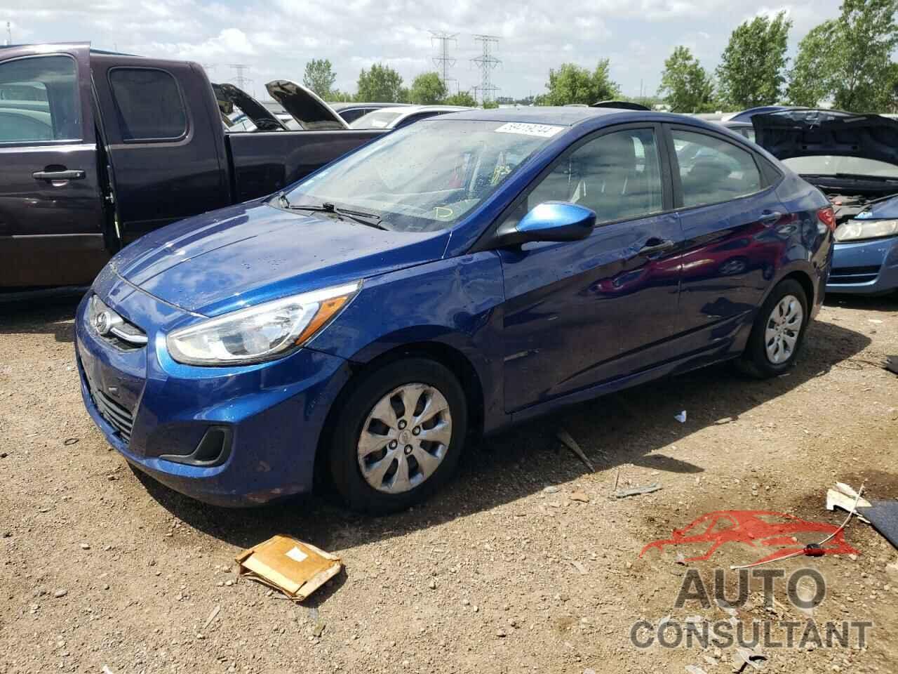 HYUNDAI ACCENT 2016 - KMHCT4AEXGU159581