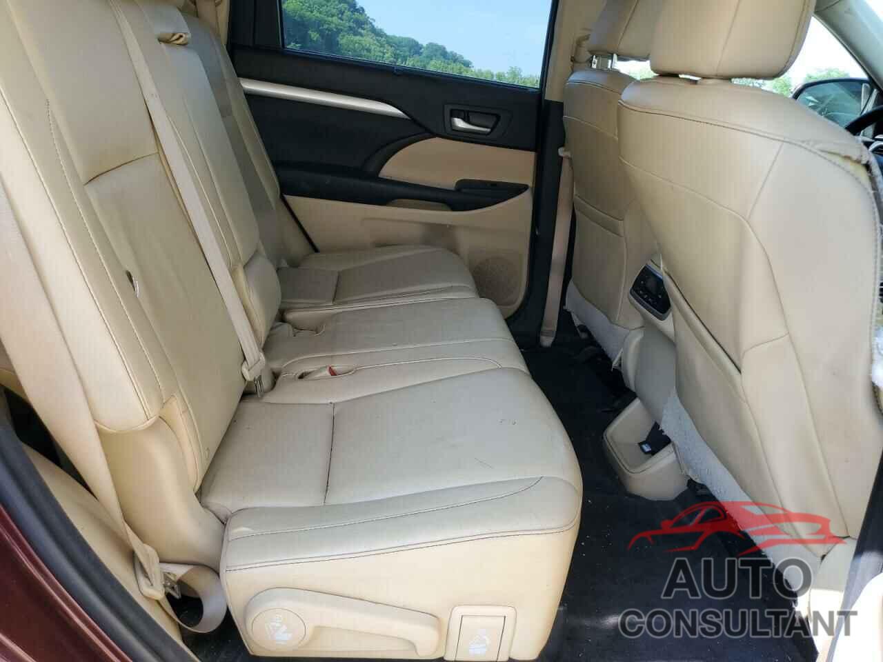 TOYOTA HIGHLANDER 2015 - 5TDJKRFH3FS131803