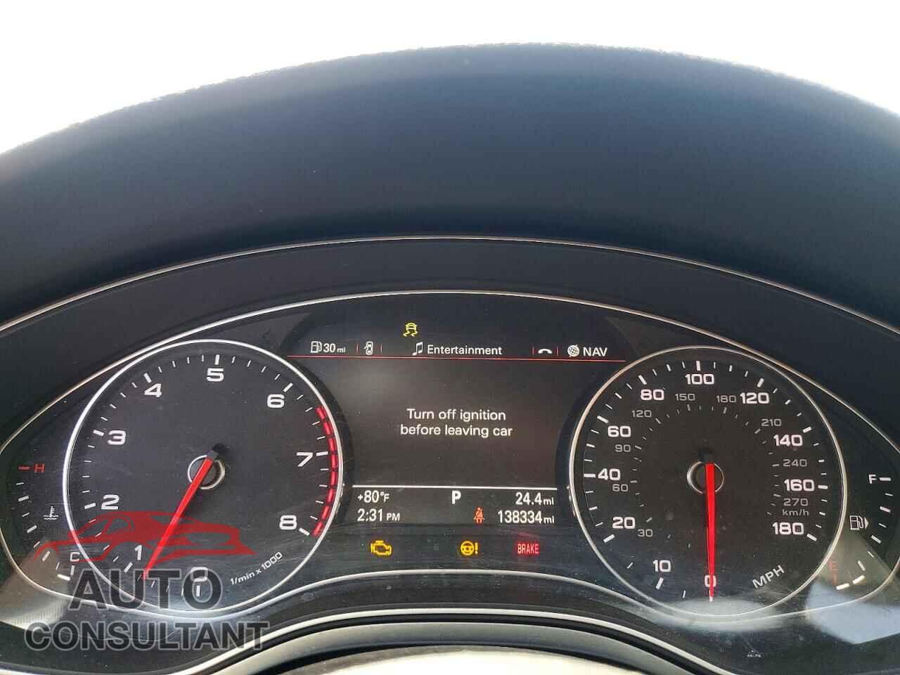 AUDI A7 2013 - WAU3GAFC8DN150301