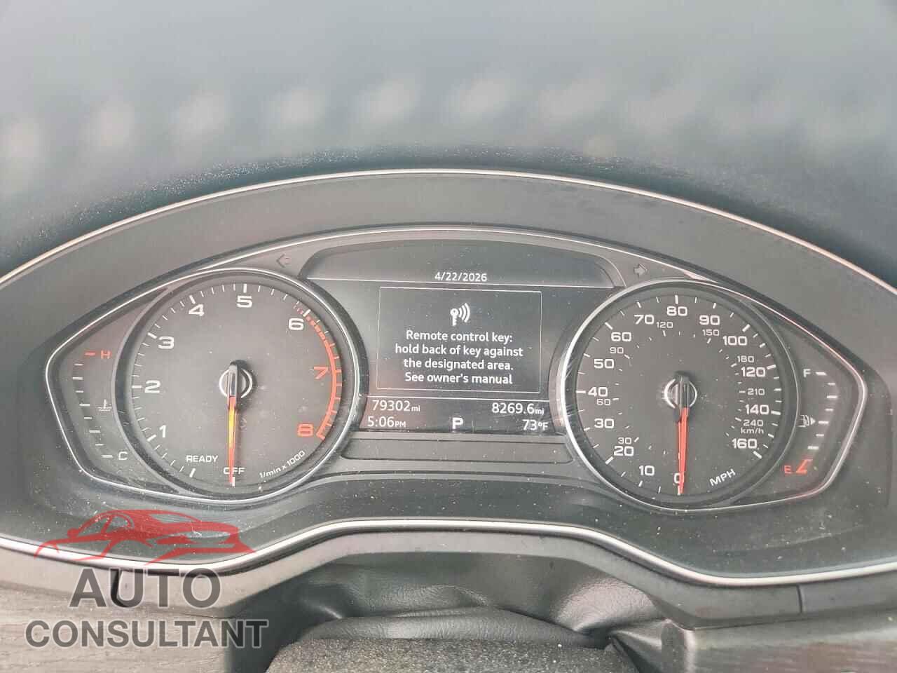 AUDI A4 2017 - WAUGNAF45HN013337