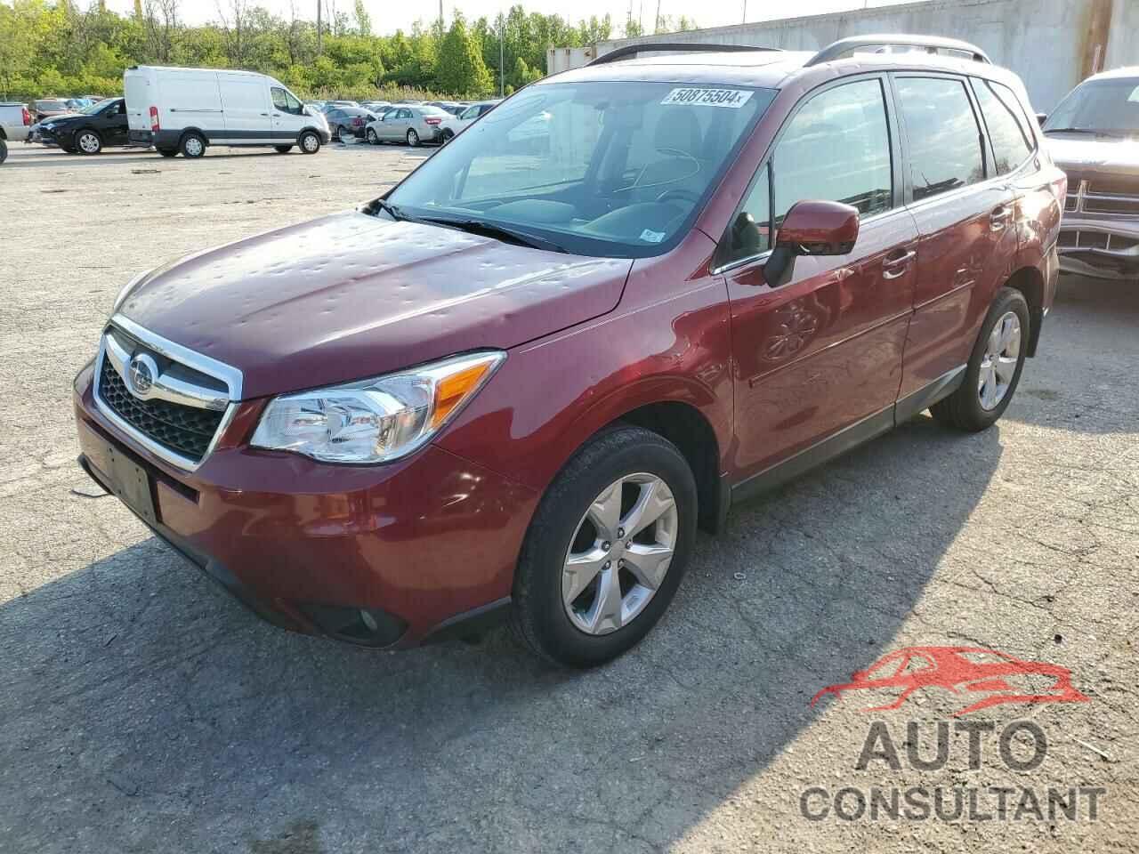 SUBARU FORESTER 2016 - JF2SJAHC4GH553628