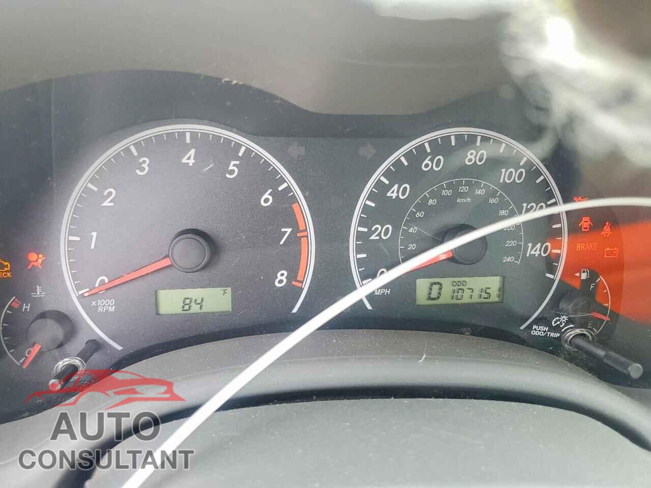 TOYOTA COROLLA 2010 - 2T1BU4EEXAC360635