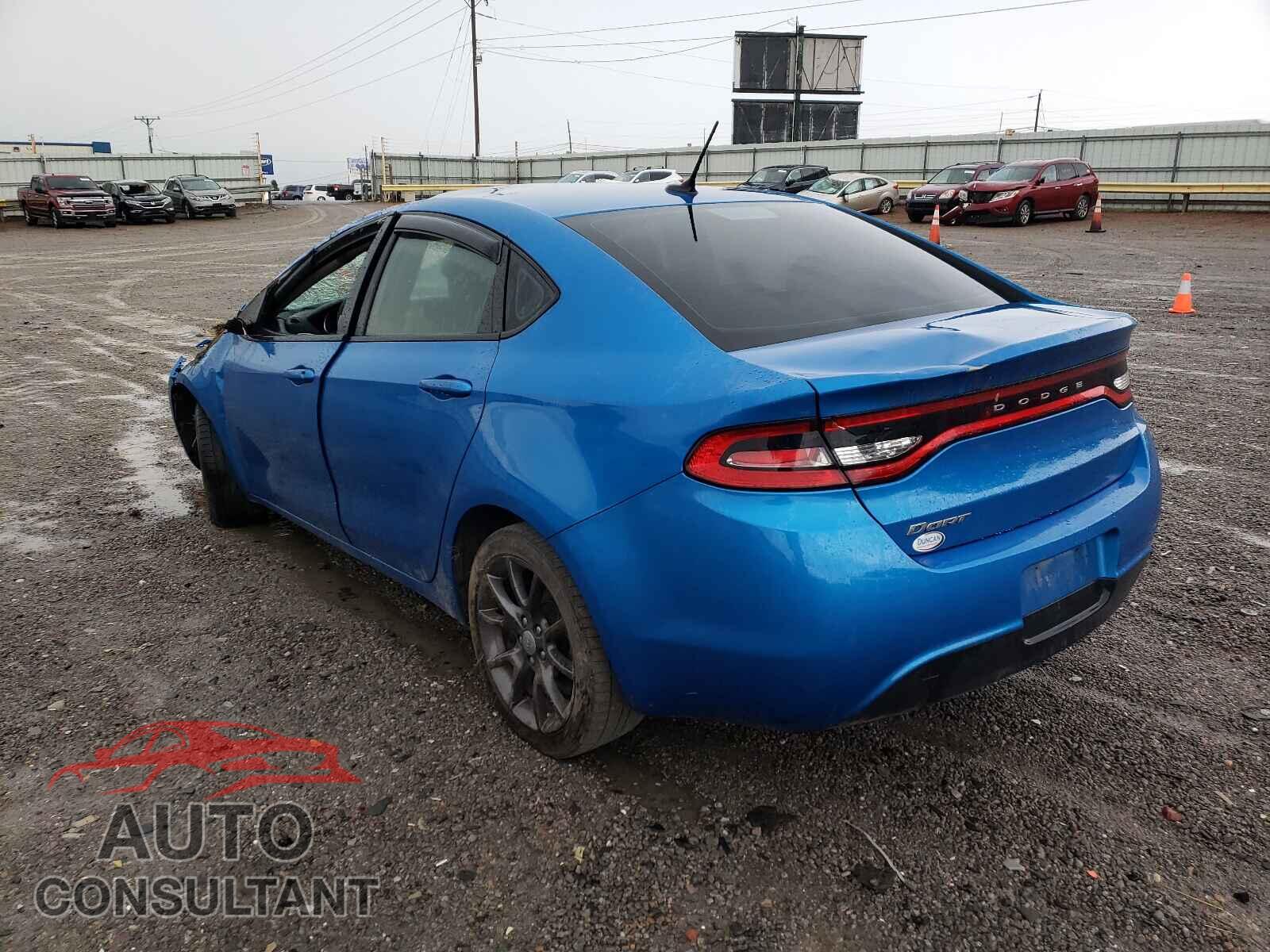 DODGE DART 2016 - 1C3CDFAA9GD607744