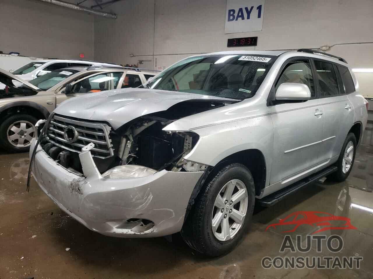 TOYOTA HIGHLANDER 2010 - 5TDBK3EH4AS003548