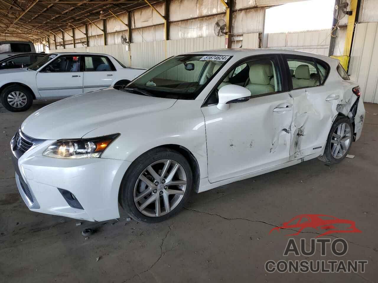 LEXUS CT 200 2017 - JTHKD5BH9H2289293