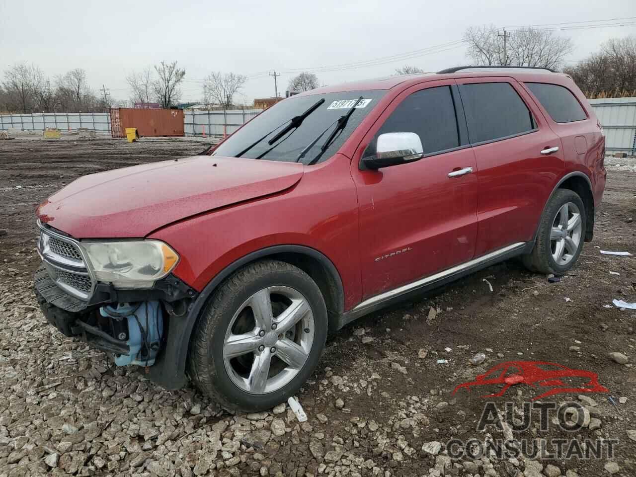 DODGE DURANGO 2011 - 1D4SD5GT2BC592533