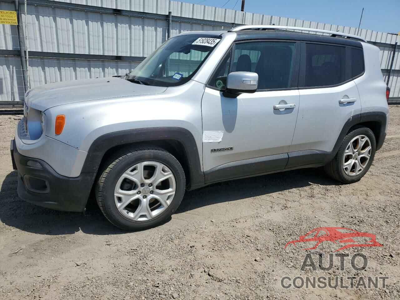 JEEP RENEGADE 2017 - ZACCJADB6HPF81148