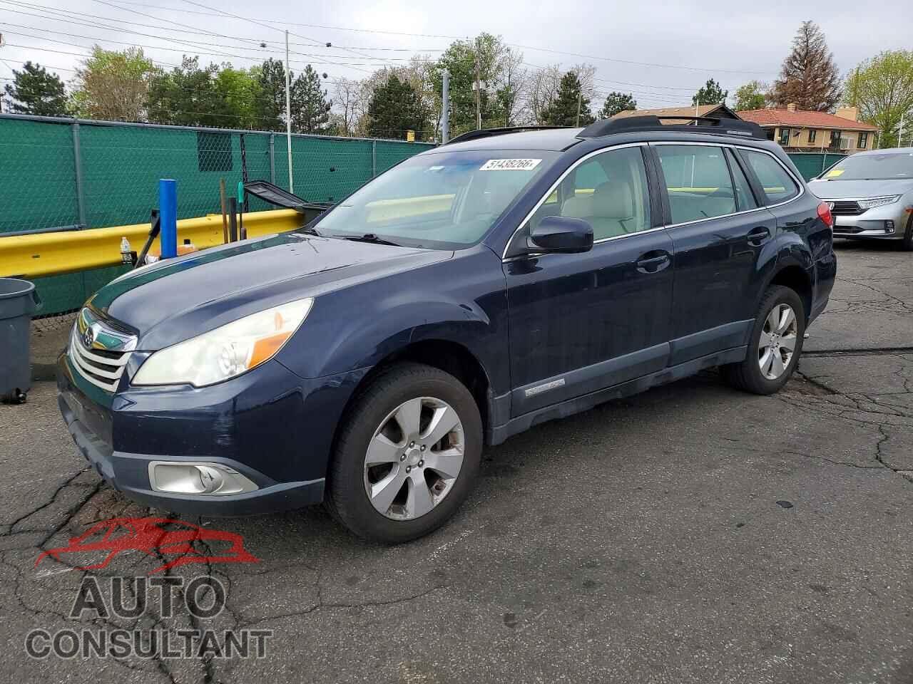 SUBARU OUTBACK 2012 - 4S4BRBAC0C3298972