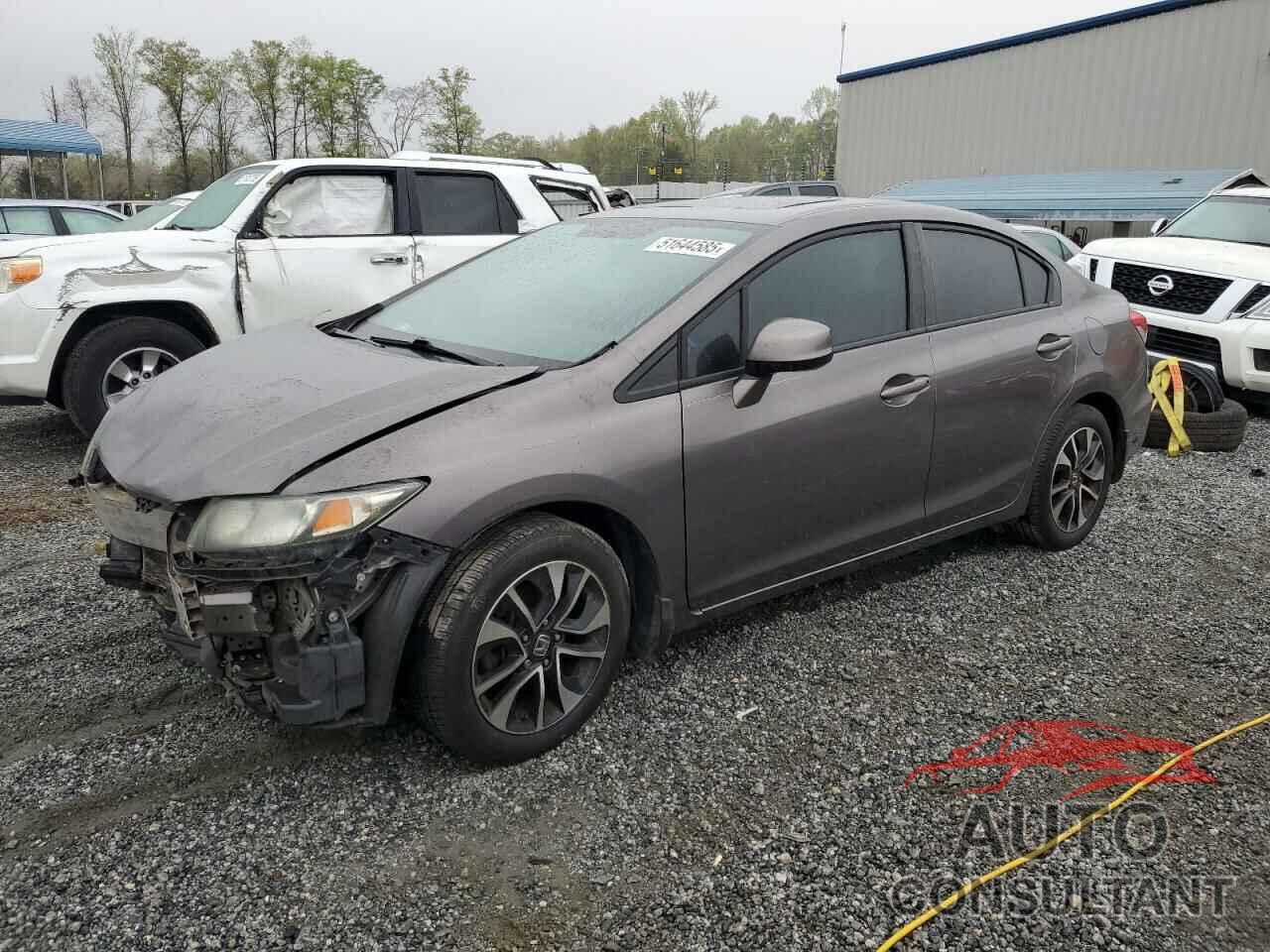 HONDA CIVIC 2013 - 19XFB2F8XDE024820