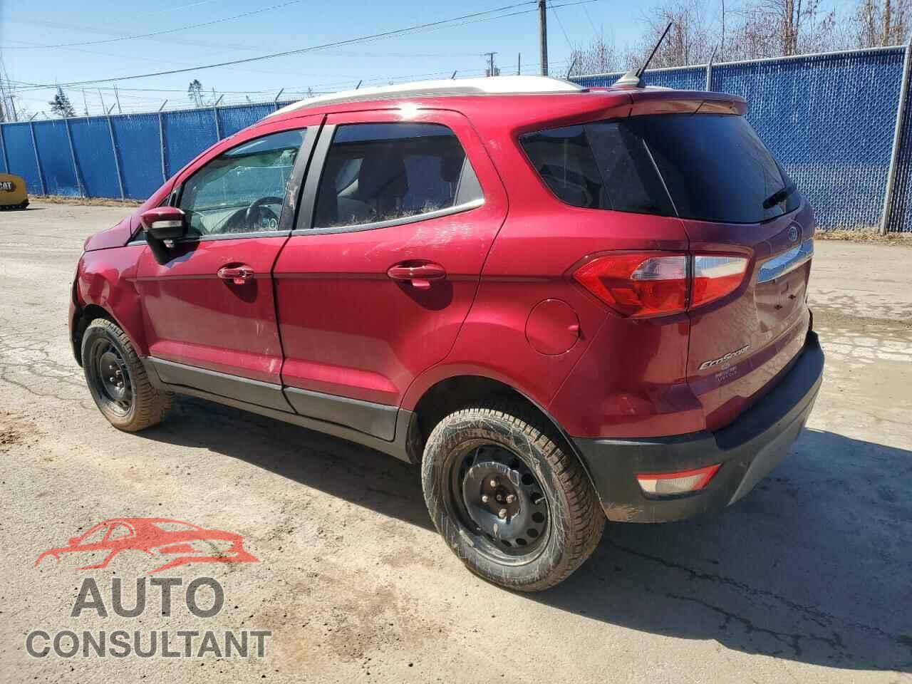 FORD ECOSPORT 2019 - MAJ6S3KL5KC255764