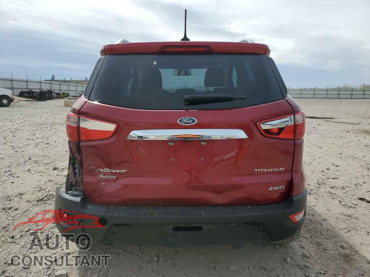 FORD ECOSPORT 2019 - MAJ6S3KL3KC284888