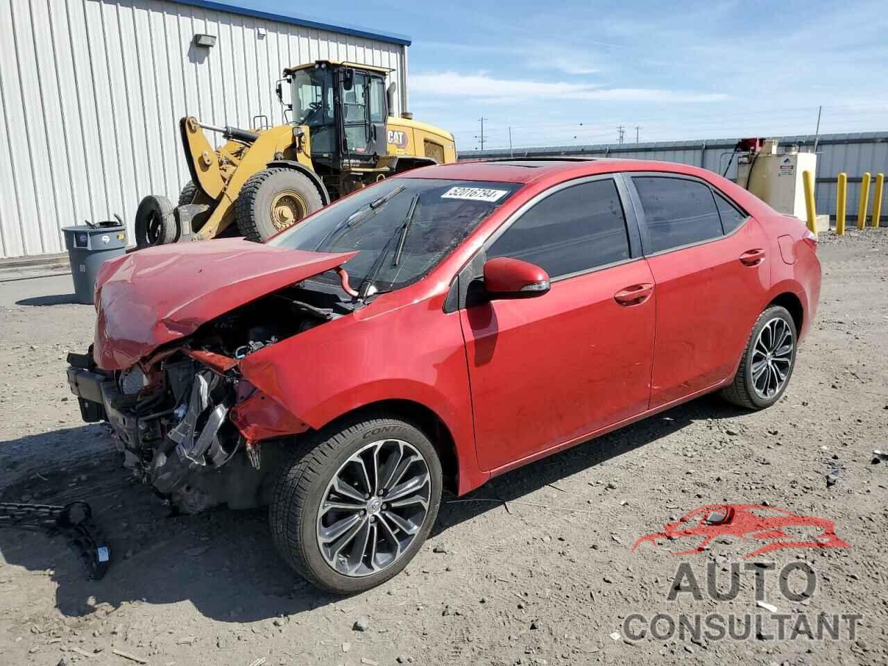 TOYOTA COROLLA 2016 - 2T1BURHE4GC582069