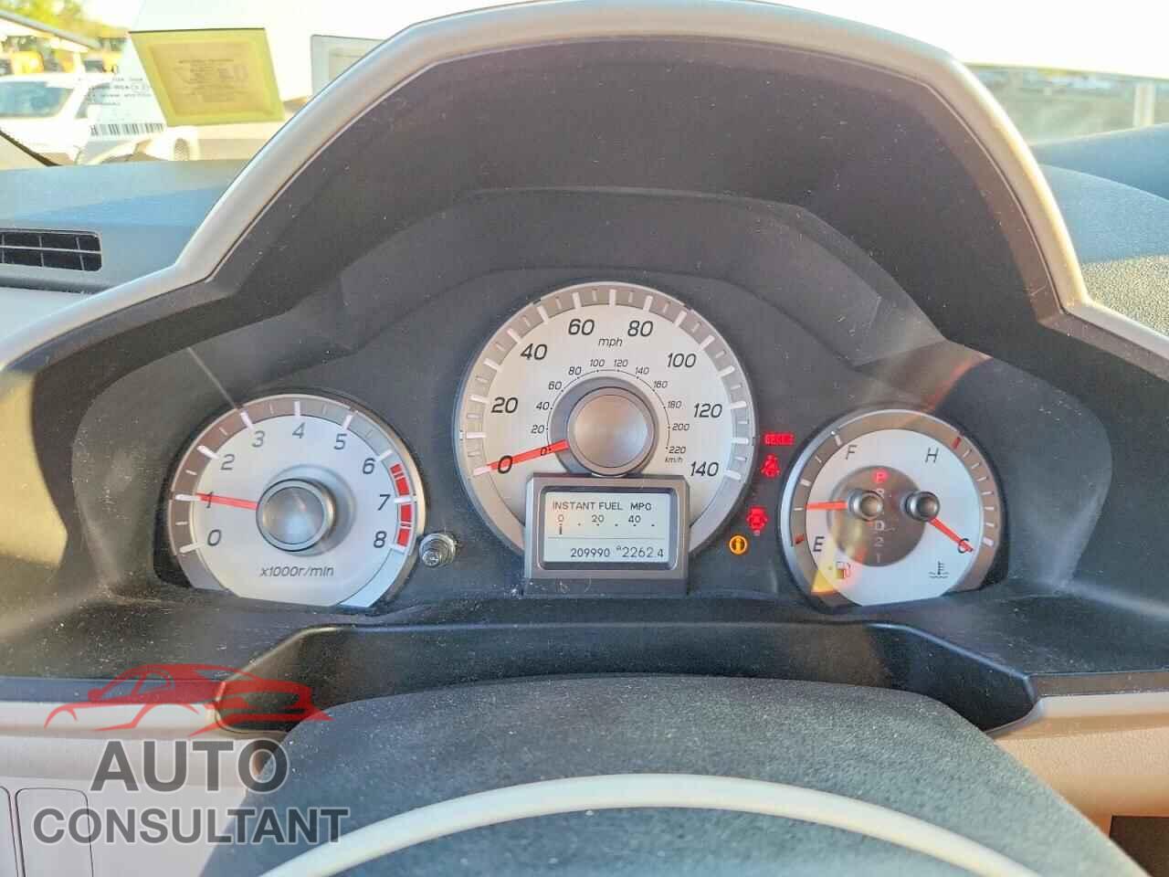 HONDA PILOT 2012 - 5FNYF4H95CB048501