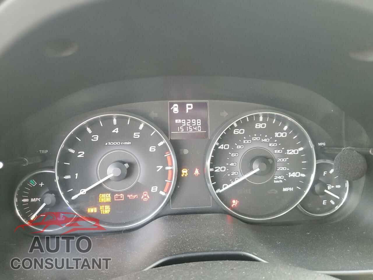 SUBARU OUTBACK 2011 - 4S4BRCKC5B3370395
