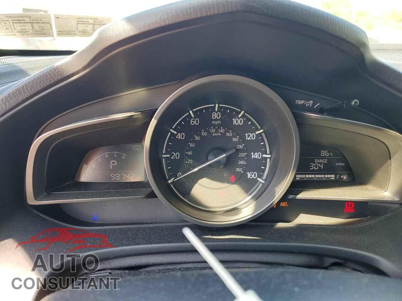 MAZDA 3 2017 - 3MZBN1K74HM149088