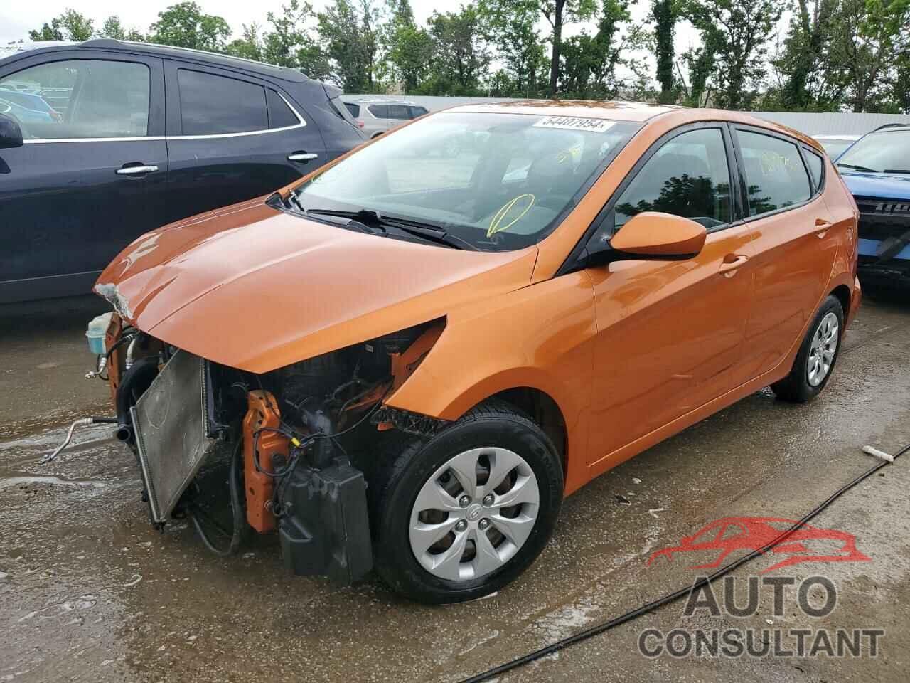 HYUNDAI ACCENT 2017 - KMHCT5AE6HU321293