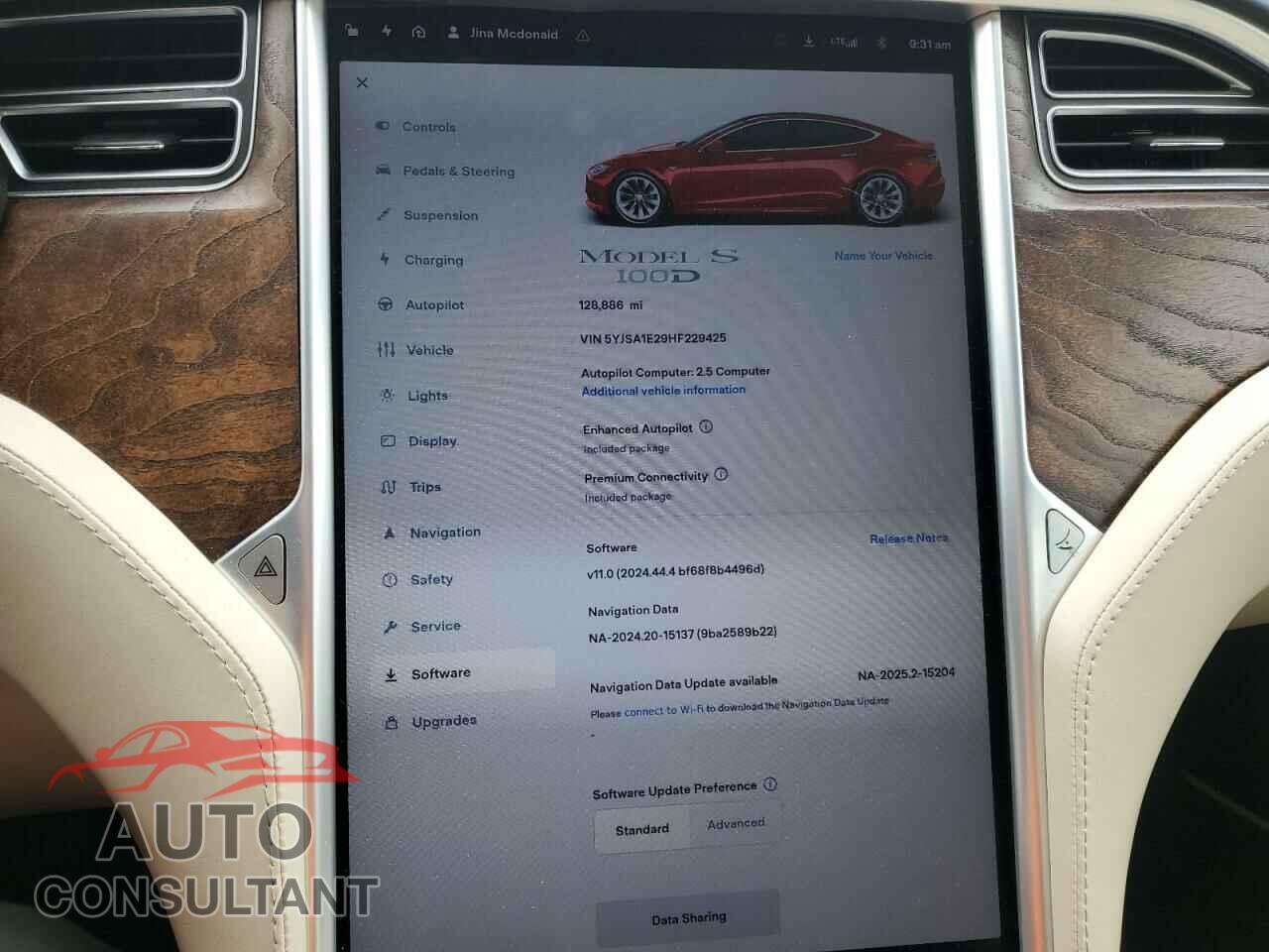 TESLA MODEL S 2017 - 5YJSA1E29HF229425