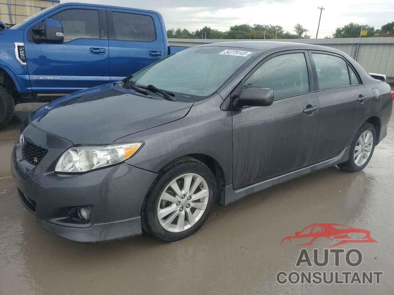 TOYOTA COROLLA 2009 - 1NXBU40E59Z122600