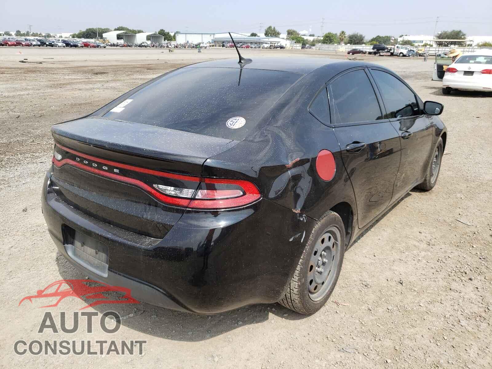 DODGE DART 2016 - 1C3CDFAA6GD531738