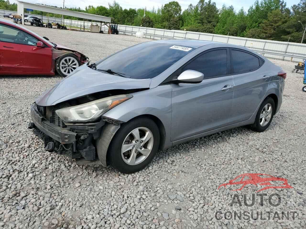 HYUNDAI ELANTRA 2014 - KMHDH4AEXEU206465