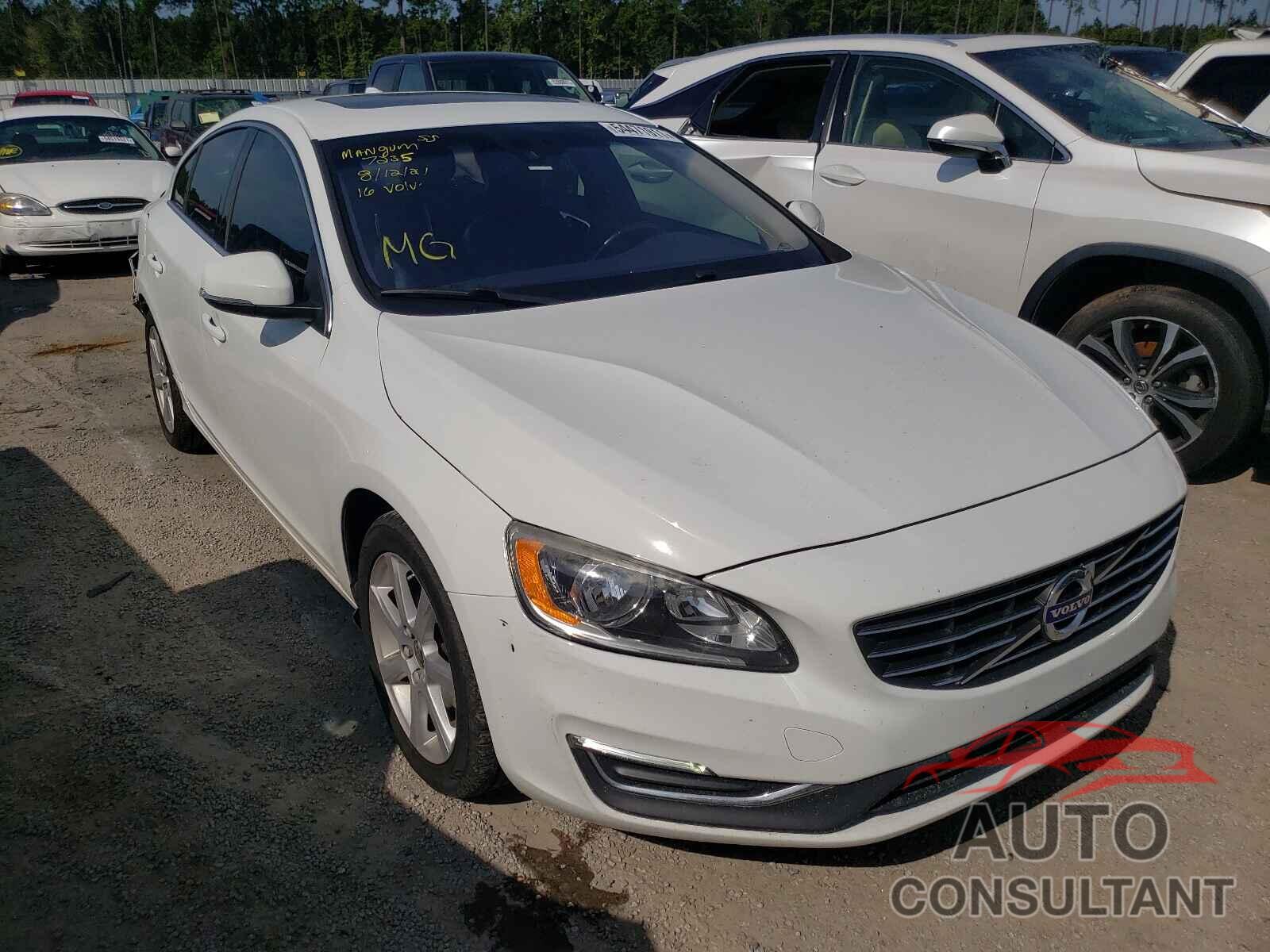 VOLVO S60 2016 - YV126MFK0G2401824