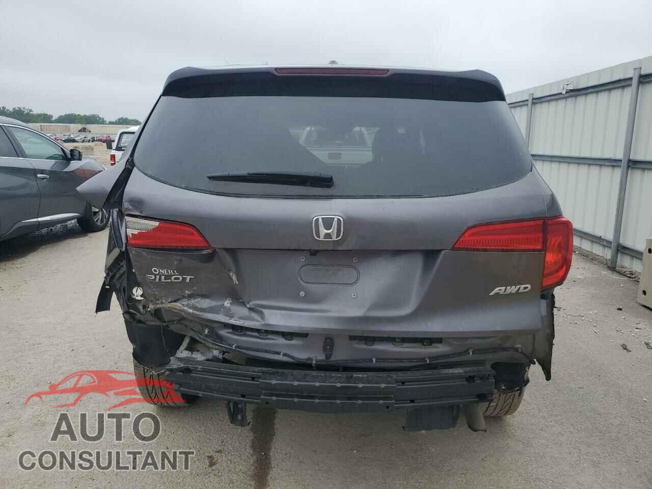 HONDA PILOT 2017 - 5FNYF6H66HB048077