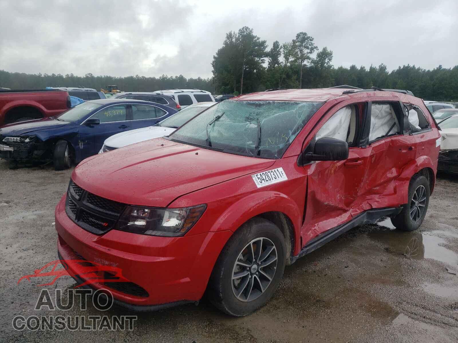 DODGE JOURNEY 2018 - 3C4PDCAB1JT513153