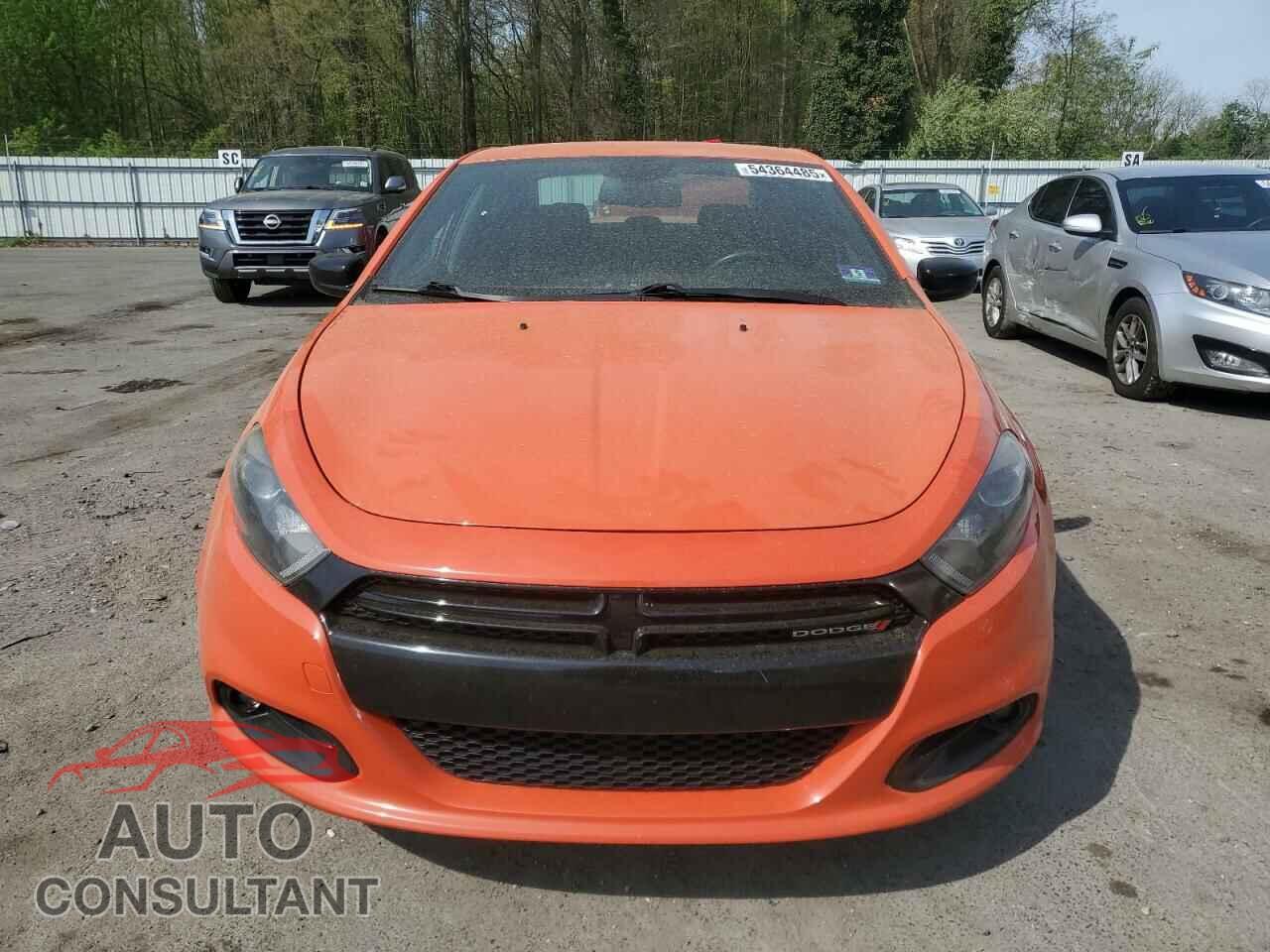 DODGE DART 2015 - 1C3CDFBB6FD415641