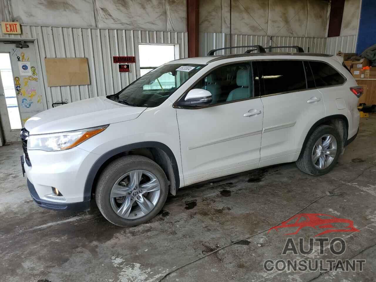 TOYOTA HIGHLANDER 2016 - 5TDDKRFH6GS276378