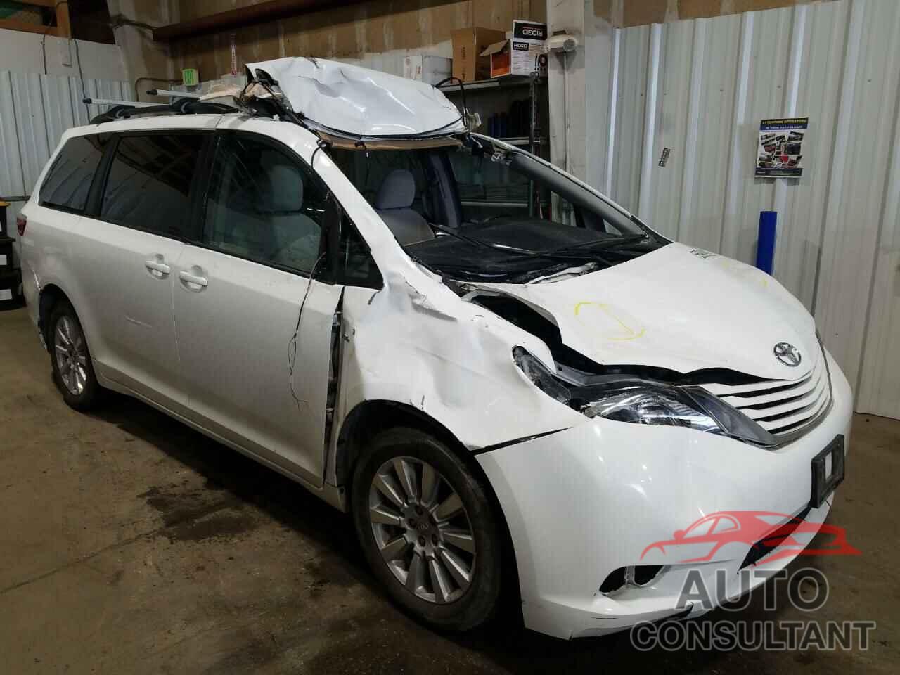 TOYOTA SIENNA 2017 - 5TDJZ3DC8HS147790