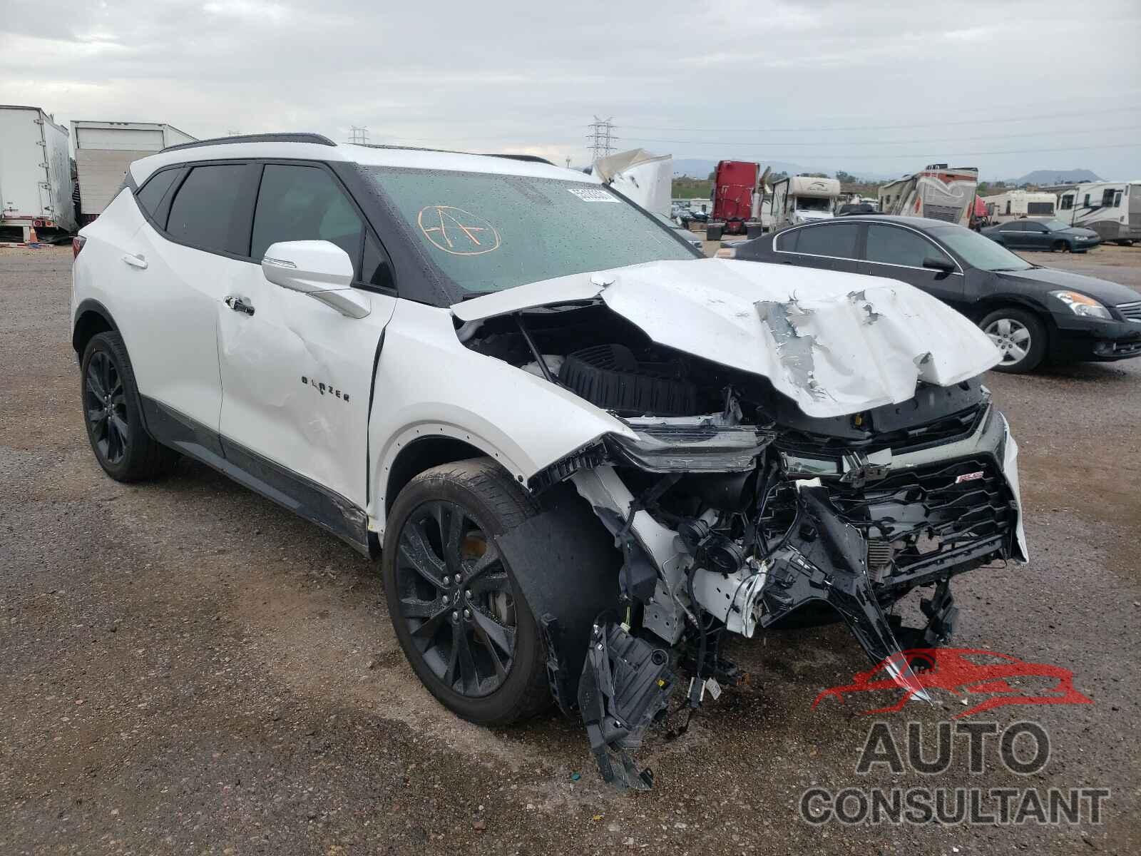 CHEVROLET BLAZER 2020 - 3GNKBKRS3LS712171