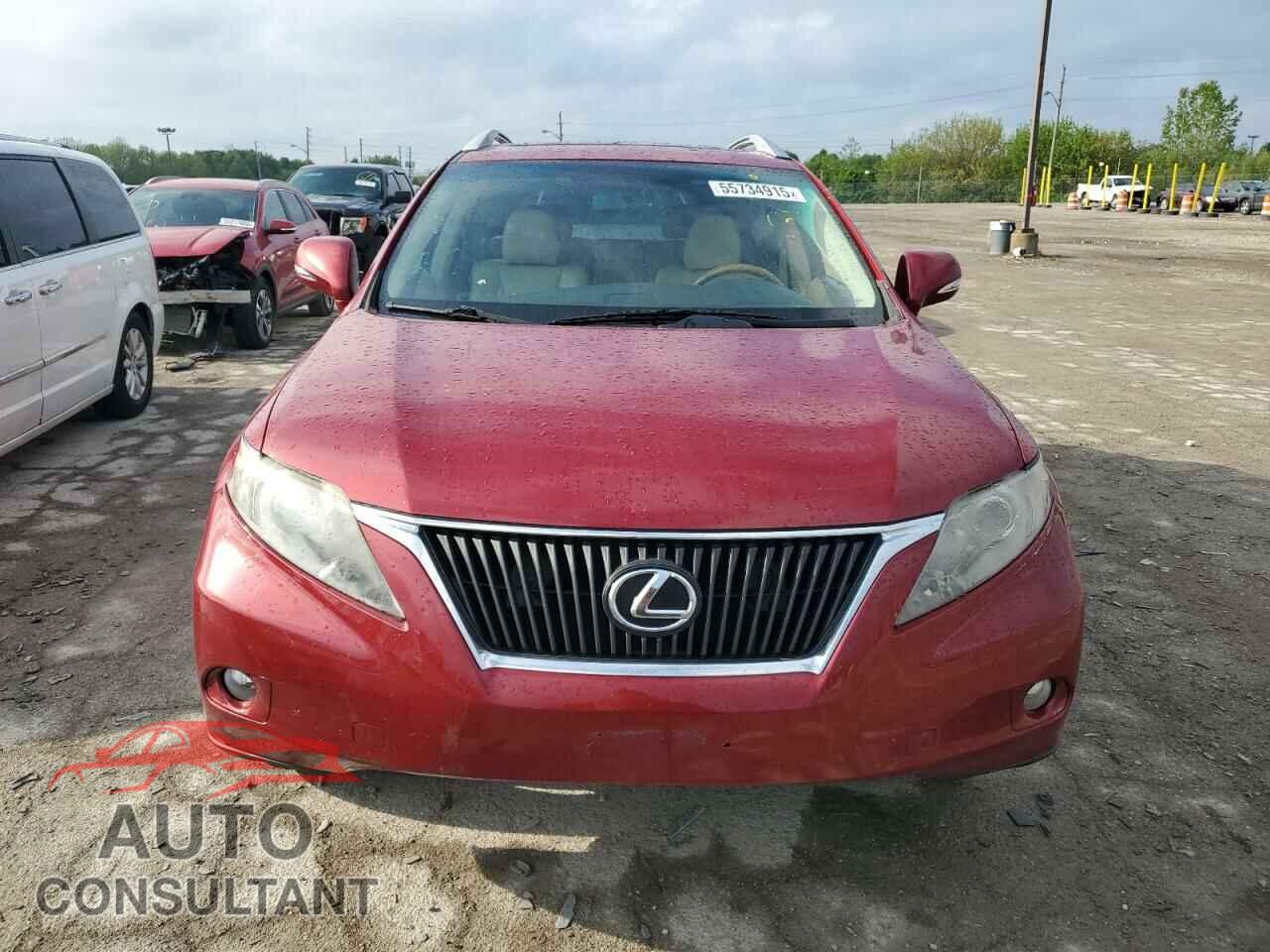 LEXUS RX350 2011 - 2T2BK1BA5BC093617