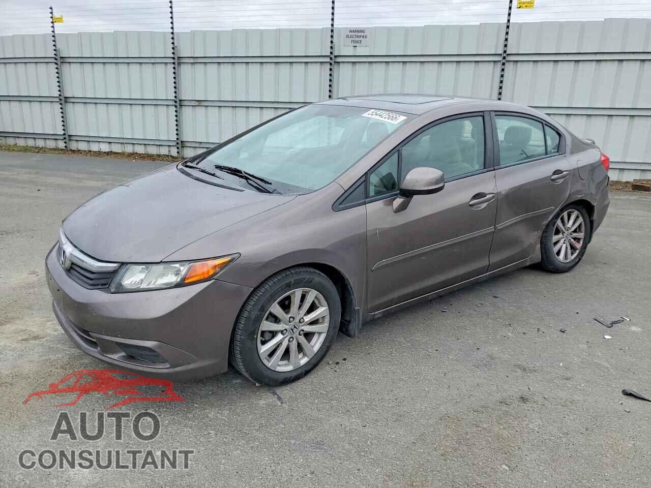 HONDA CIVIC 2012 - 2HGFB2F86CH537180
