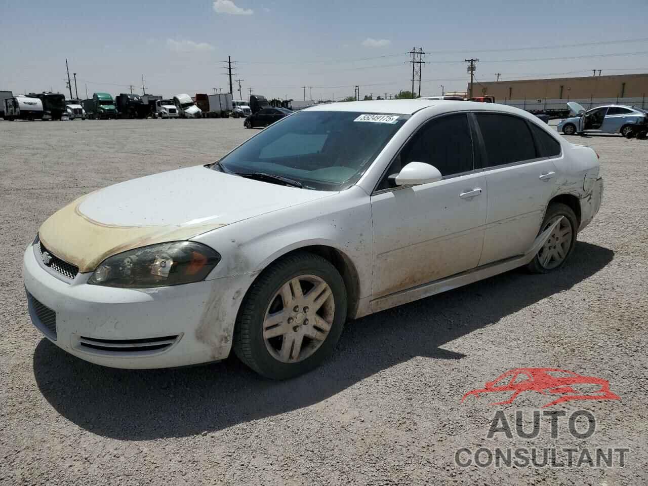 CHEVROLET IMPALA 2012 - 2G1WF5E32C1329907