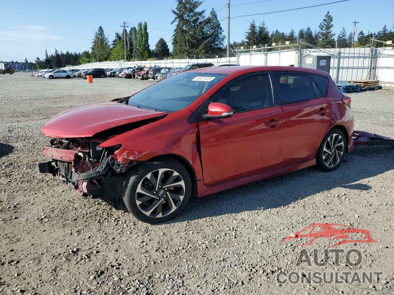 TOYOTA SCION 2016 - JTNKARJE4GJ511635