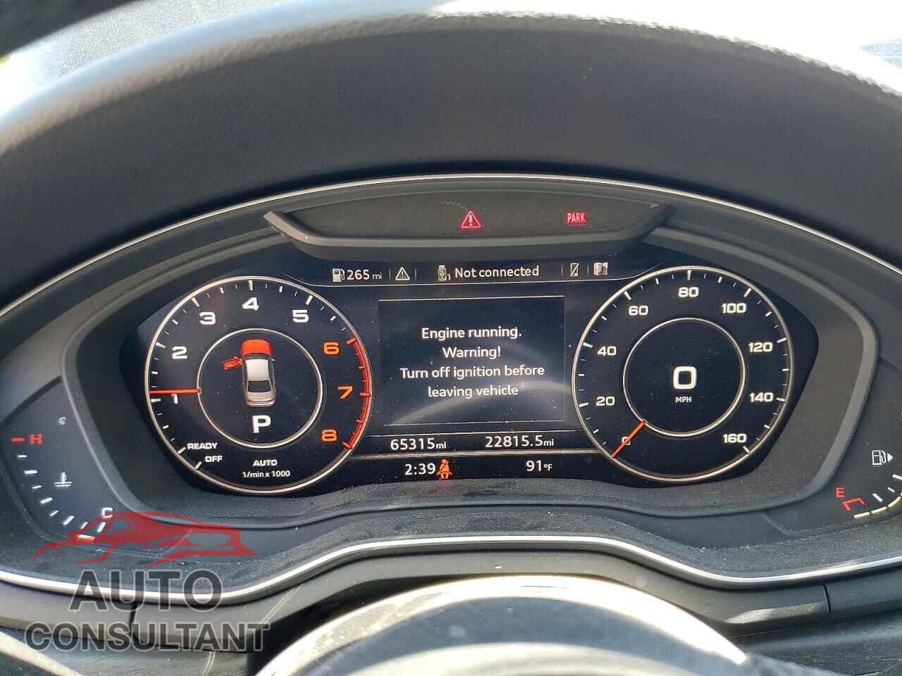 AUDI A4 2017 - WAUKMAF4XHN055712
