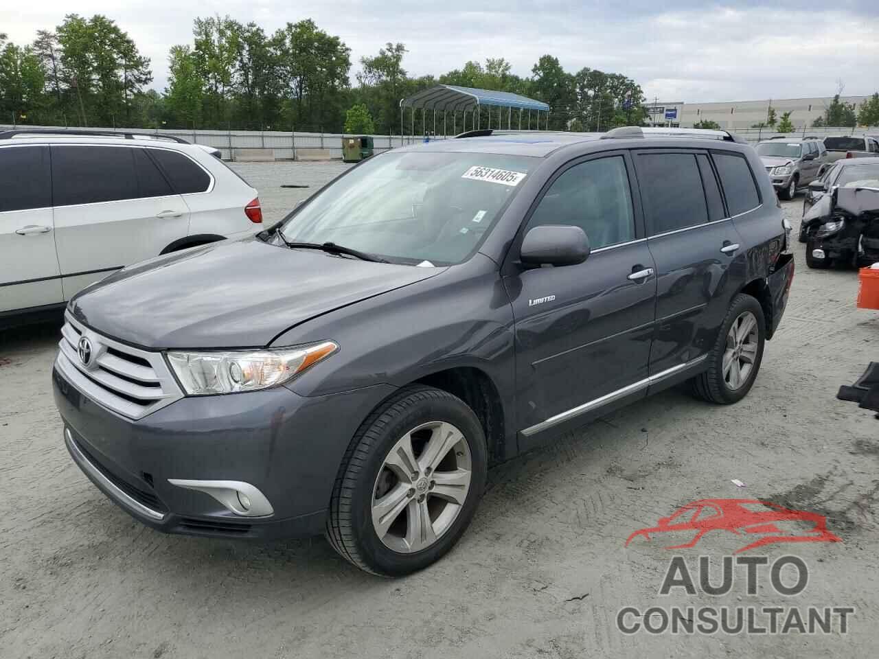 TOYOTA HIGHLANDER 2013 - 5TDDK3EH0DS214291
