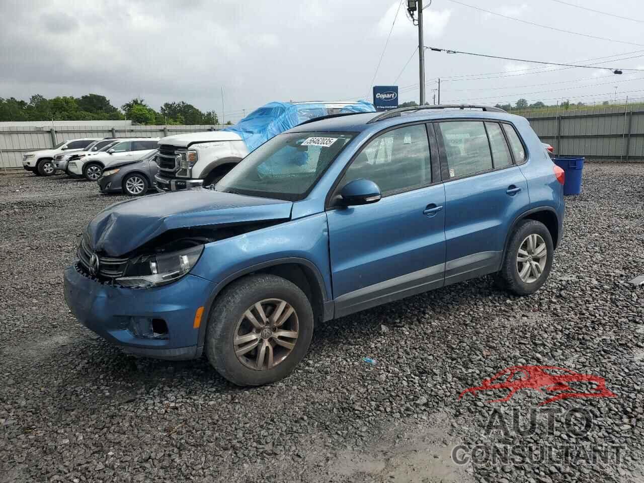 VOLKSWAGEN TIGUAN 2017 - WVGBV7AX7HW501342