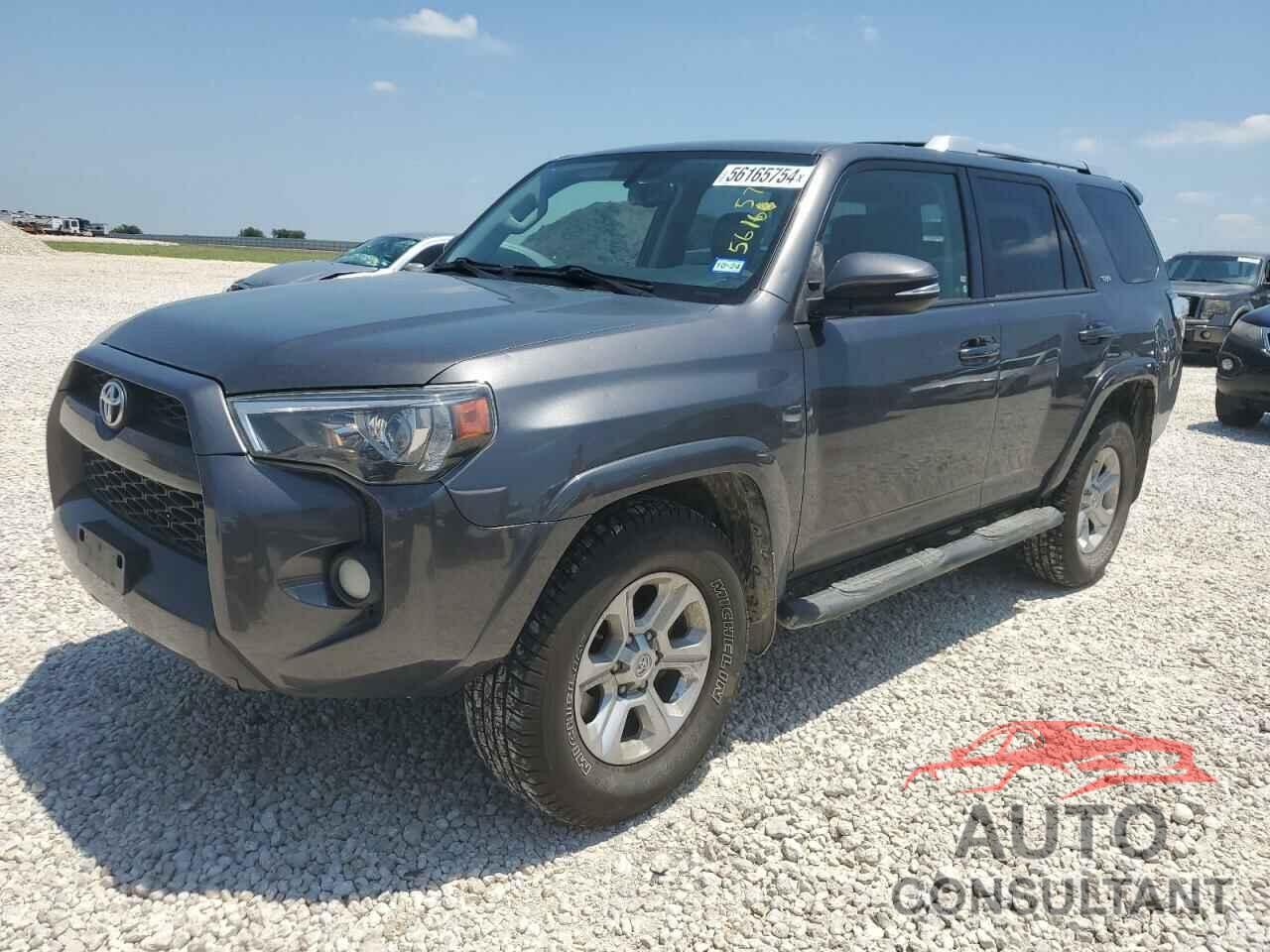 TOYOTA 4RUNNER 2017 - JTEZU5JR0H5163456