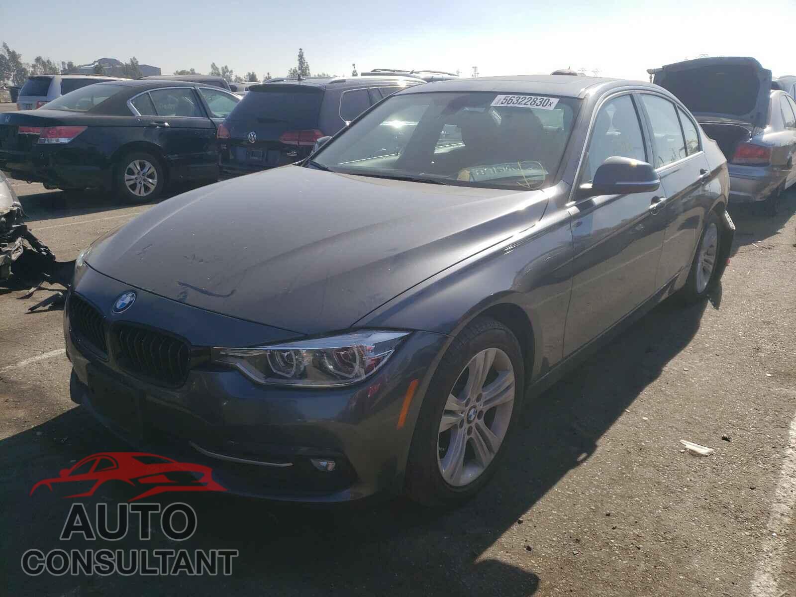 BMW 3 SERIES 2018 - WBA8B9C52JEE80958