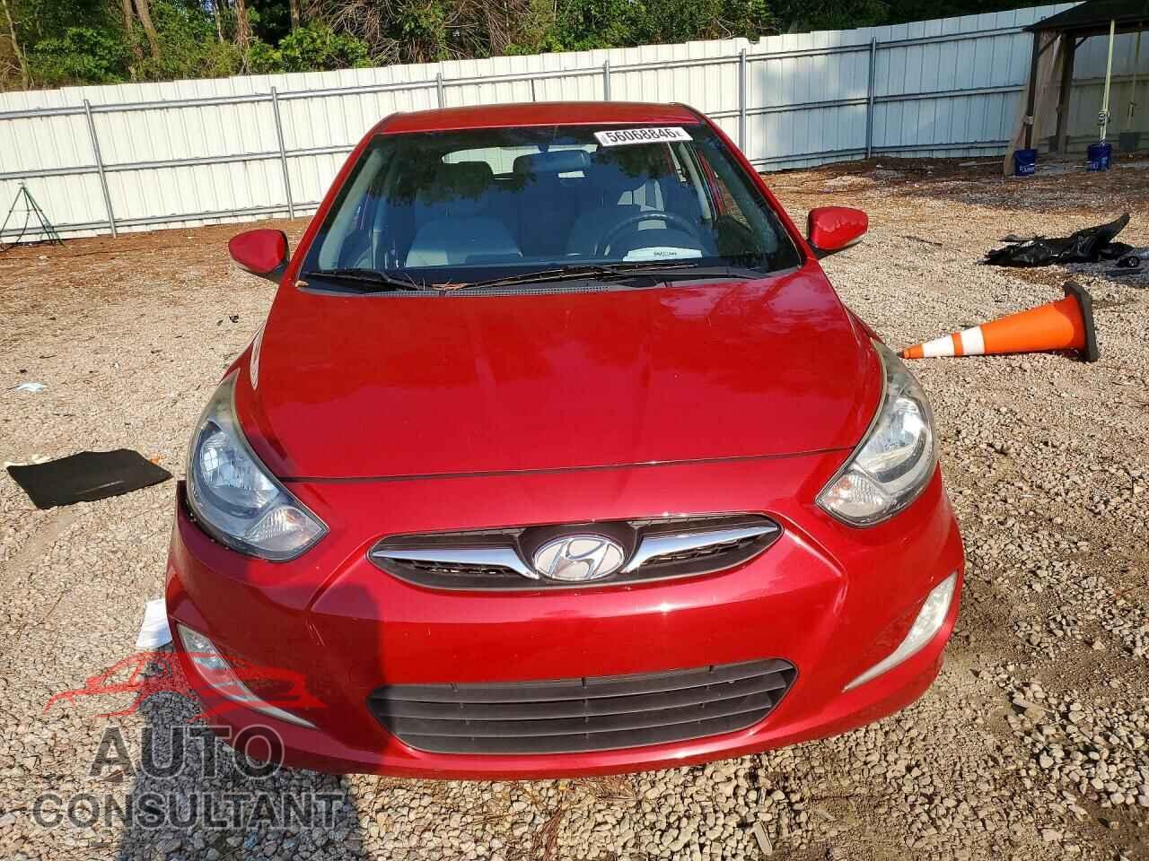 HYUNDAI ACCENT 2013 - KMHCU5AE9DU113917
