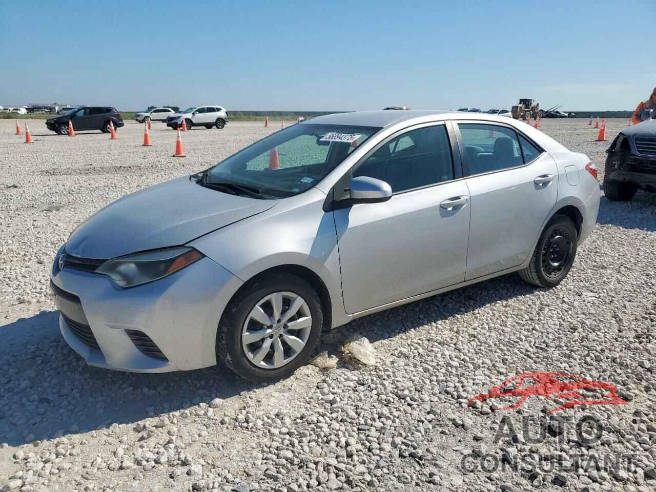 TOYOTA COROLLA 2016 - 5YFBURHE9GP494750