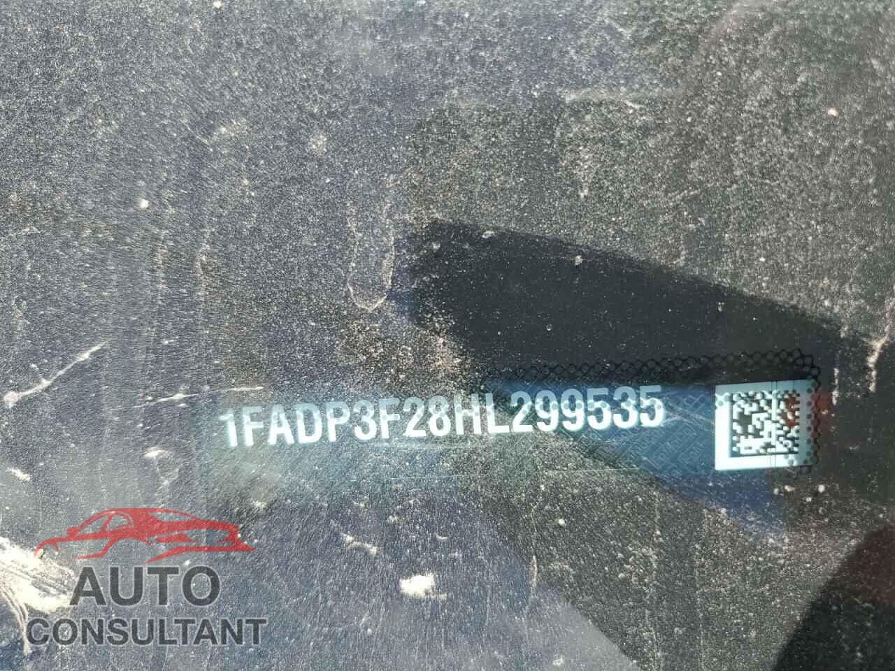 FORD FOCUS 2017 - 1FADP3F28HL299535