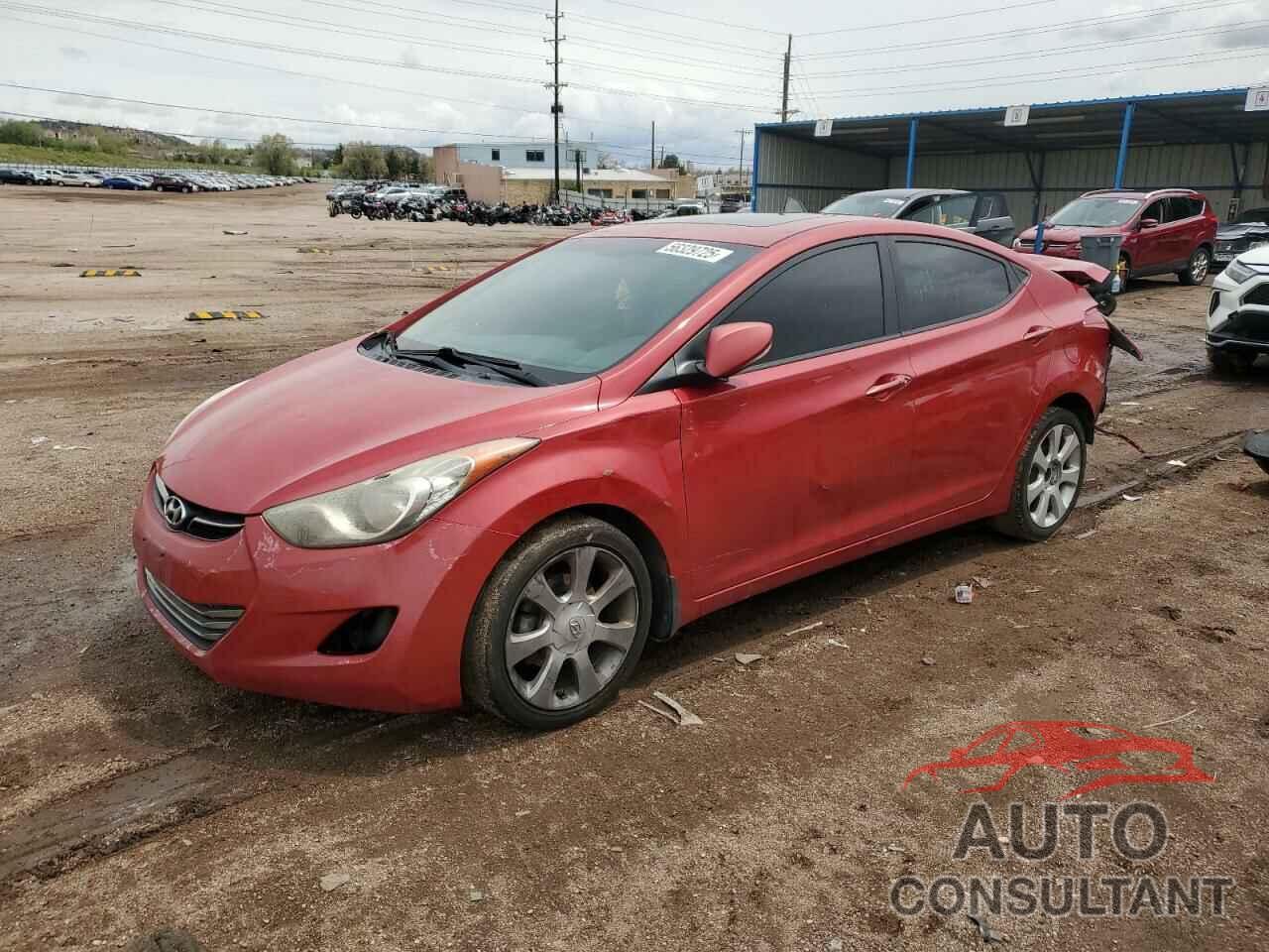 HYUNDAI ELANTRA 2013 - KMHDH4AEXDU936830