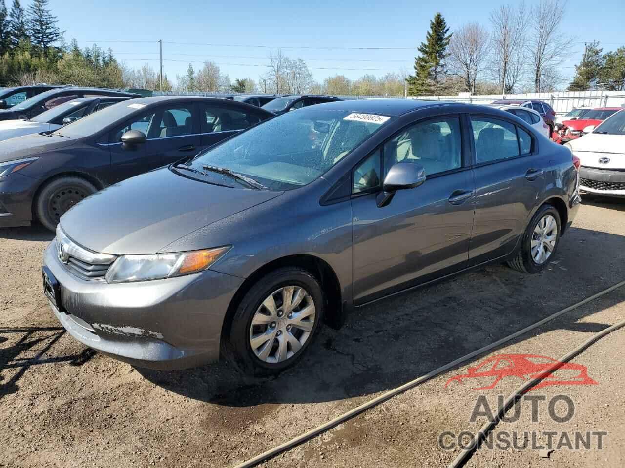 HONDA CIVIC 2012 - 2HGFB2F43CH009626